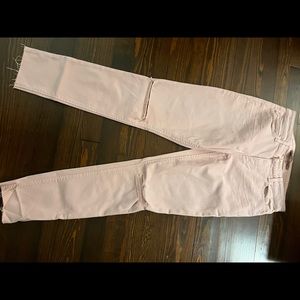 Joes jeans, Flawless mid-rise skinny, light pink, distressed, size 29 denim